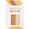 GUNZE Sabrina Stocking Smooth Zokki PS; 3 Pairs -