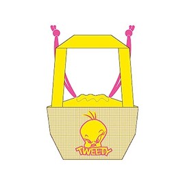 Marushin Looney Tunes Okorinbo Tweety Character Beginner Golf Ball Case 4105047200