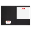 JAM PAPER Two Pocket Textured Linen Presentation Folders - Letter