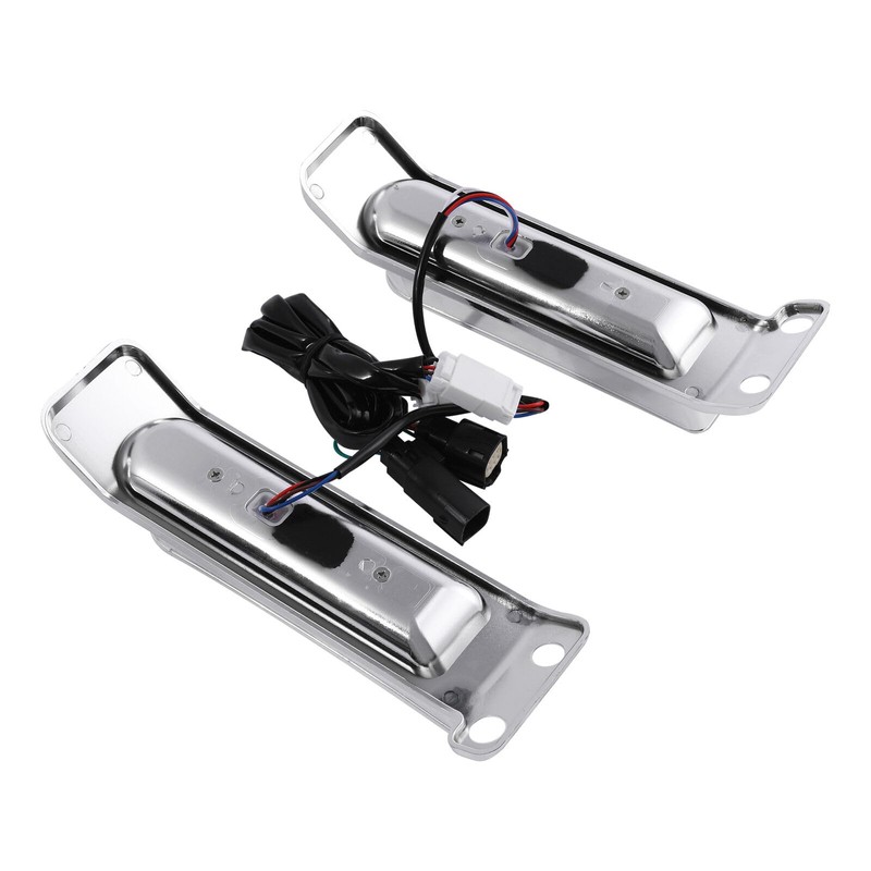 TCMT Saddlebags LED Inserts Support Light Fit For Harley 2014-2024