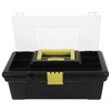 Housoutil Heavy Duty Plastic Tool Box, 10 Inch Portable Organizer