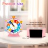 PIXESTT Children's Alarm Clock for Back to School, No Ticking