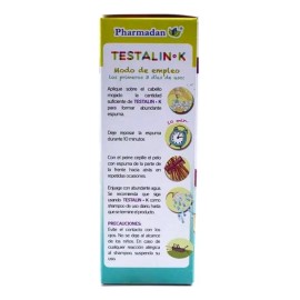 Shampoo Para Piojos Testalin-k 150ml Con Peine Piojero