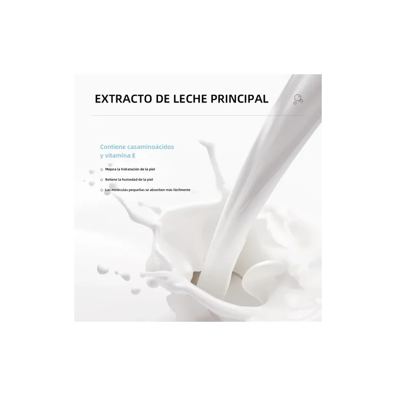 Gm Jabón Artesanal Leche Hidratante Y Limpia 1pc