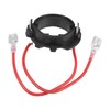 uxcell 2pcs H7 LED Headlight Bulb Base Holder Adapters Socket