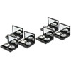 Mipcase Empty Eyeshadow Palette: 6 Sets Empty Makeup Eyeshadow Box