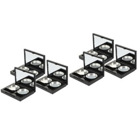 Mipcase Empty Eyeshadow Palette: 6 Sets Empty Makeup Eyeshadow Box Magnetic Makeup Case Travel Eyeshadow Container Cosmetics Eyeshadow Pans for Makeup