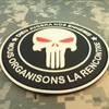 Punisher DIEU JUGERA NOS ENNEMIS Glow Dark Navy Seals DEVGRU