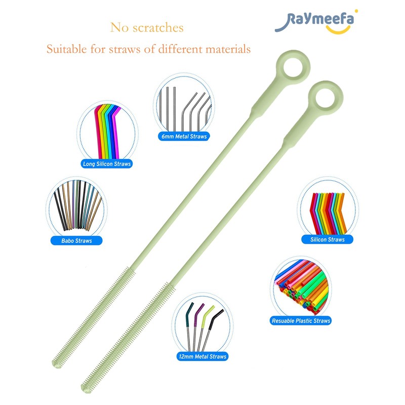 Straw Cleaner Brush Set - Raymeefa Scratch-Free Detail Cleaning for
