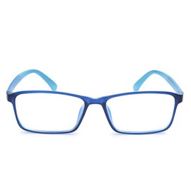 Jcerki Blue Light Filter Nearsighted Distance Glasses -4.00 Strength Men Women Anti Eyestrain UV Blocking Myopia Eyeglasses