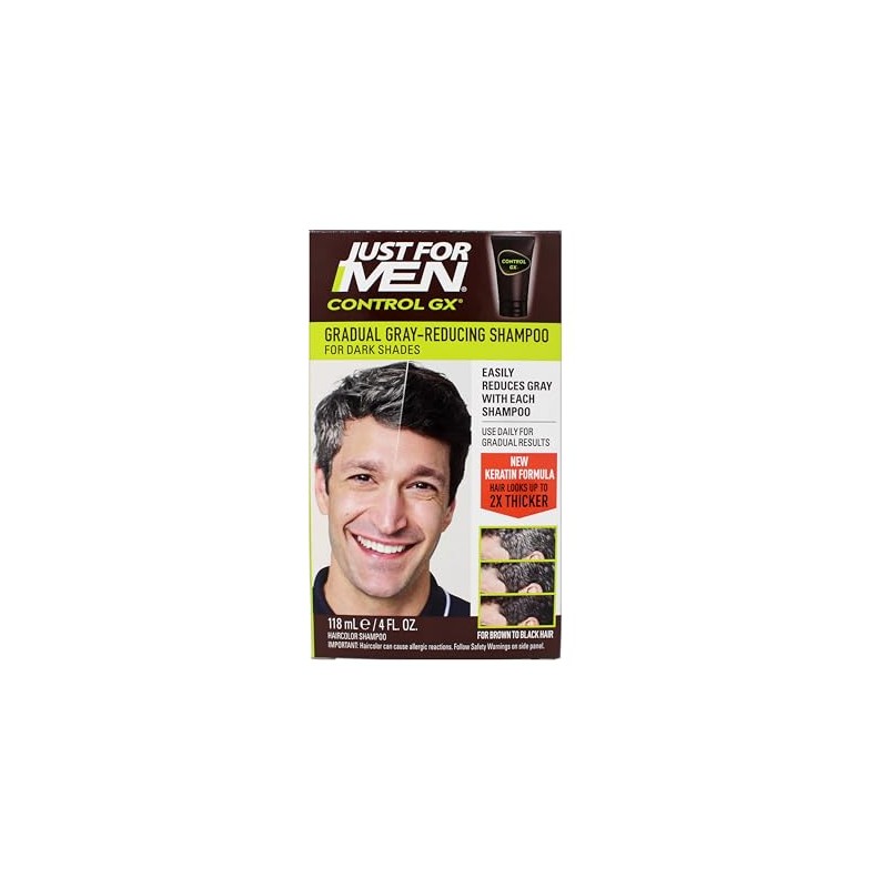 Just For Men Control Gx Shampoo 5 Ounce Grey Reducing