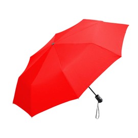 doppler Super Wind Resistant Carbon Steel Long-established European Brand One-Touch Open Folding Umbrella, 39.4 inches (100 cm), Red Men's, Women's, Austria, Father's Day, red