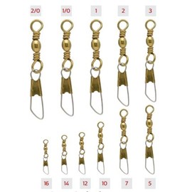 Pucci 15BBS1/02PK Swivel Snap Brass