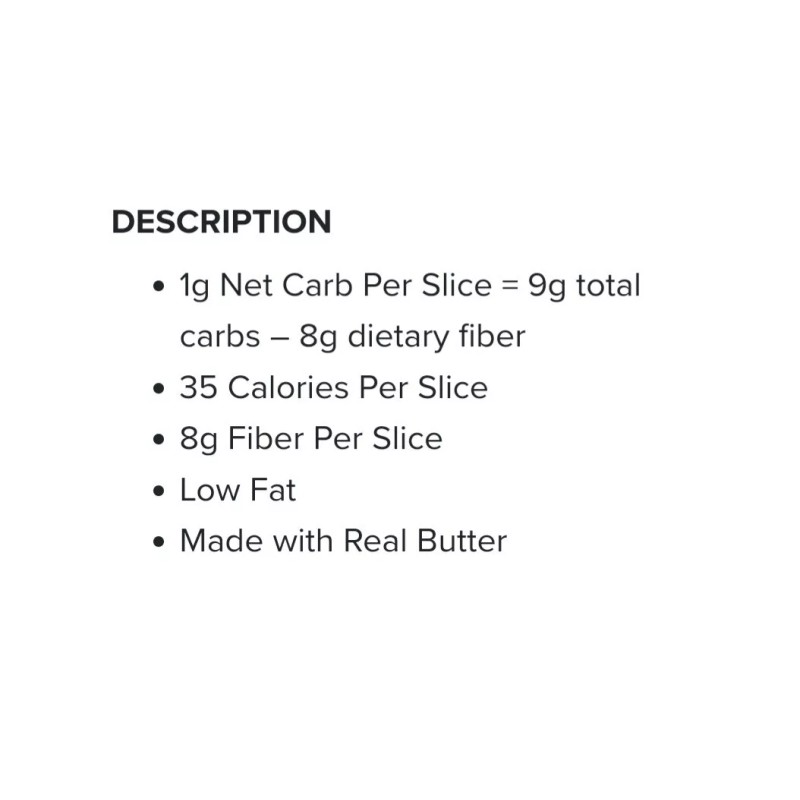 LEWIS KETO HONEY WHEAT 16 OZ BREAD