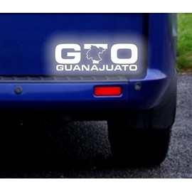 Guanajuato GTO Mexico Reflective Sticker Decal