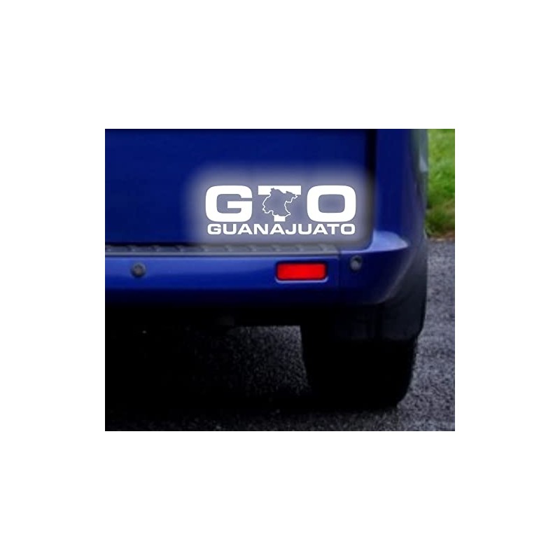 Guanajuato GTO Mexico Reflective Sticker Decal