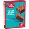 Betty Crocker Lower Sugar Brownie Mix, Double Chocolate Fudge, No