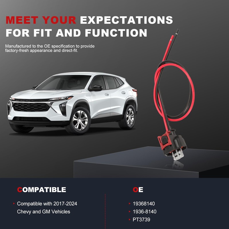 8PCS Injector Pigtail Connector Harness Wire Compatible with L5P Duramax