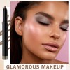 ZHISHUDL Silver Gray Eyeshadow Stick Eyeliner Pencil Matte Shimmer Cream