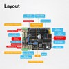 NULLLAB Motor Driver Hat for Arduino, Max 3A High Current,