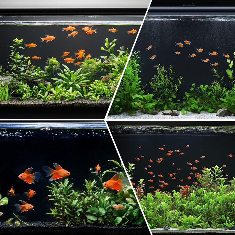 Hygger CO2 Aquarium Background Paper Decor Fish Tank Backdrop Wallpaper