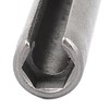 sourcing map 135mm Long 8mm Hex Nut Socket Slotted Extension