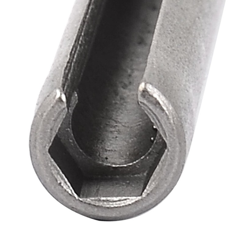 sourcing map 135mm Long 8mm Hex Nut Socket Slotted Extension