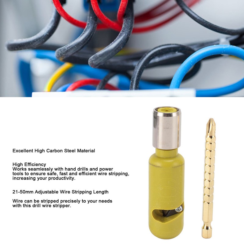 Cable Stripping Tool 6mm² High Carbon Steel Electric Wire Peeling