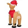 Gemmy Rudolph The Red Nosed Reindeer W/ Blinking Nose Christmas