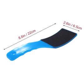 PACKOVE Double Sided Pedicure Foot File Remover Rasp for Exfoliating Dead Skin Material Ergonomic Design for Feet