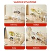 CINPIUK 6 Pack Stackable Tea-Bag Holder Space-Saving Clear Coffee Pod