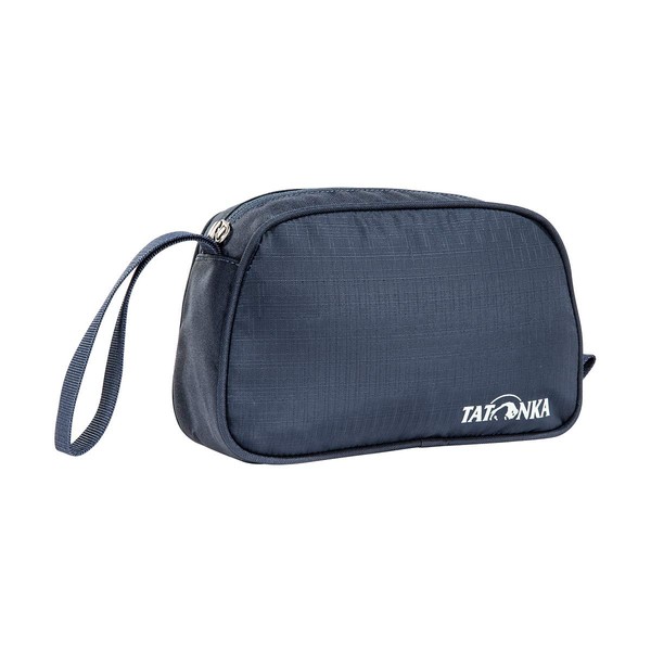 Tatonka One Day Toiletry Bag - Wash Bag with Carry Strap and Several Small Inner Compartments - Navy - 1.5 Litres - 23 x 13 x 8 cm