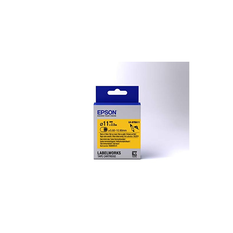 Epson Ribbon LK-6YBA11yellow/black