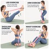 4-Tube Resistance Band for Full-Body Exercise – Pedal Pull Rope
