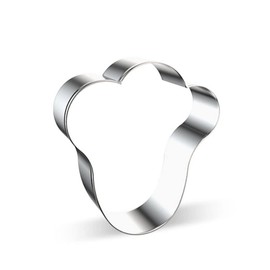 WJSYSHOP Rabbit Bunny Paw Print Shape Cookie Cutter