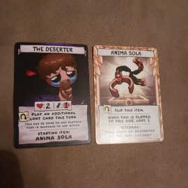 The Deserter Character Card The Binding Of Isaac Four Souls Requiem
