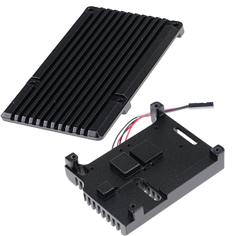 A-DIGISHUO For Raspberry Pi Metal 4th Generation Case Raspberry Pi