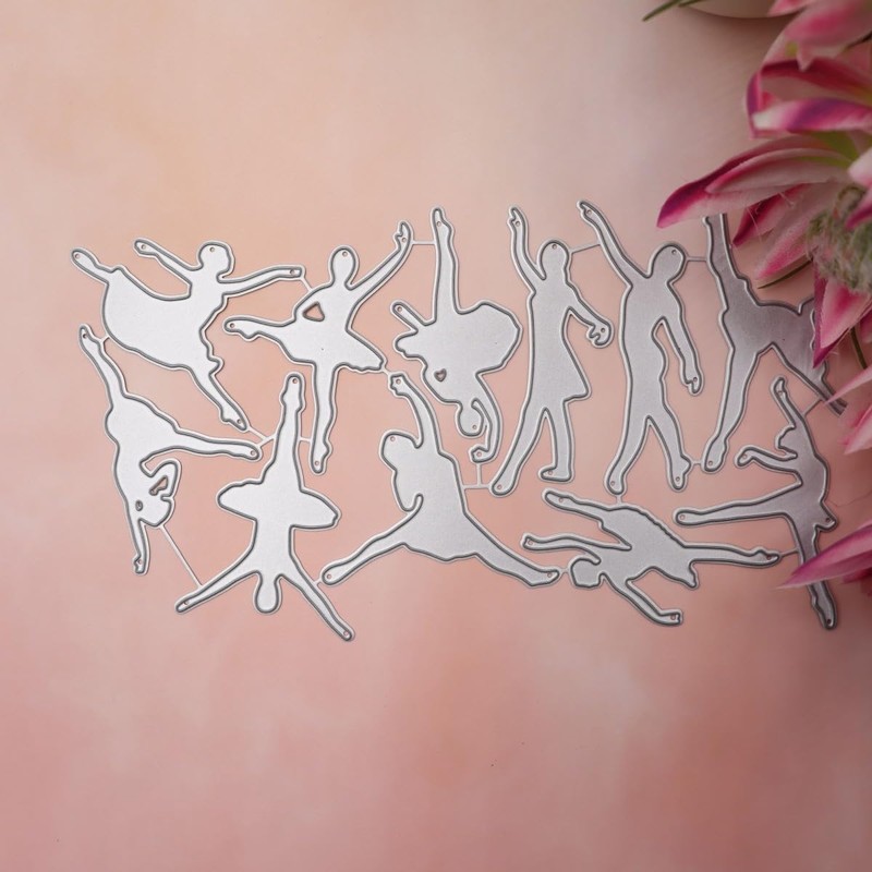 11 Ballet Girls Die Cuts for Card Making People Metal