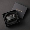 SENDEFN Men's Leather Belt, Belt Ratchet Automatic Buckle for Men's