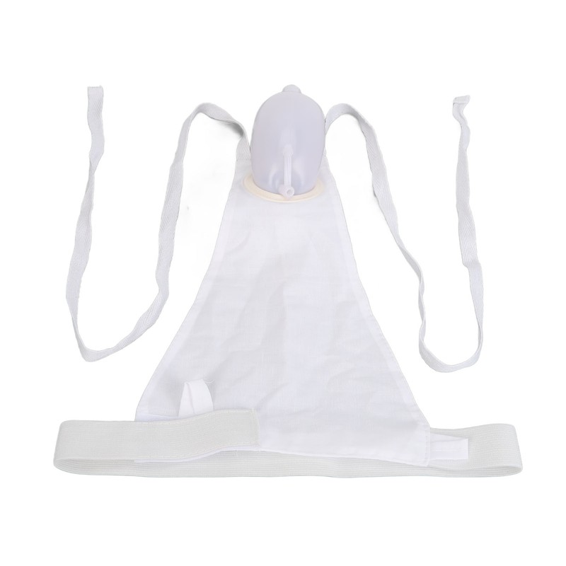 Men Urine Collector Bag Reusable Urinal Pee Holder 1000mL Wearable