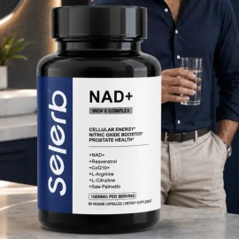 Complejo Masculino Nad+ Para Energía Celular 60 Cápsulas