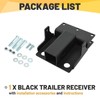 KUAFU 2" Trailer Hitch Receiver Compatible with Kawasaki Mule 600