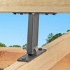 Pack Heavy Duty Stainless Steel Gazebo Roof Riser Beam Bracket