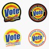 LAD Studio Vote Removes Stubborn Orange Stains Bundle Sticker Bumper
