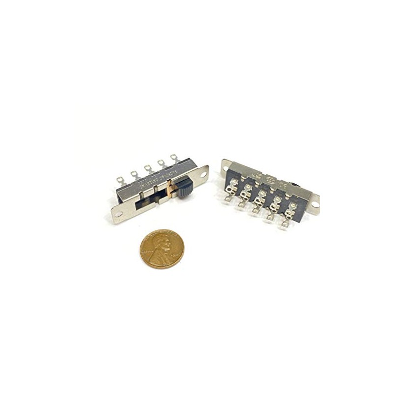 2 Pieces Slide Switch SS24N01 g5 2 pole 4 position