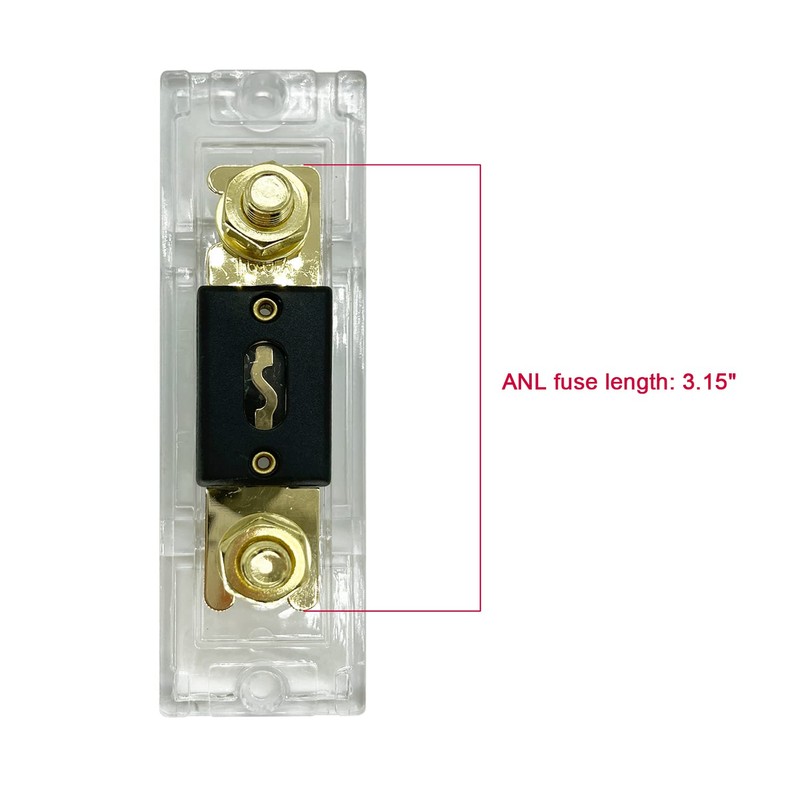 irhapsody 200 AMP ANL Fuse Holder Kit, 3 Pack