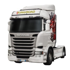 Italeri 510003932 1:24 Scania R730 Streamline Highline Cab Vehicle, Black