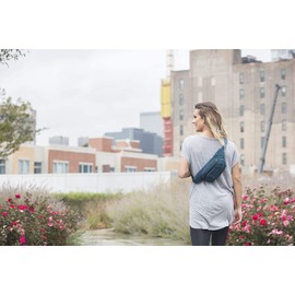 Travelon Anti-Theft Active Waist Pack, Black, 9.5 x 6 x 2