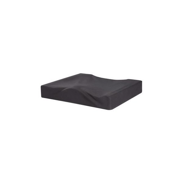 Sammons Preston Gel-Foam Contoured Wheelchair Cushion, 16"D x 18"W x 2"H, Seat Pillow Contours the Lower Body to Provide Comfort and Support, Wheelchair Pad, Wheelchair Seat Cushion, Gel Foam Comfort