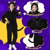 Joycover Cat Costume For Girls, Cat Noir Costume, Onesie Black